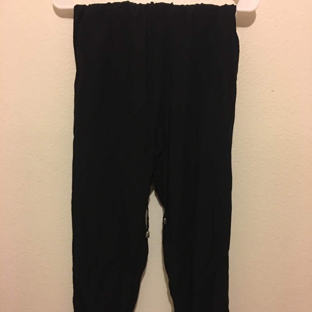 Black joggers